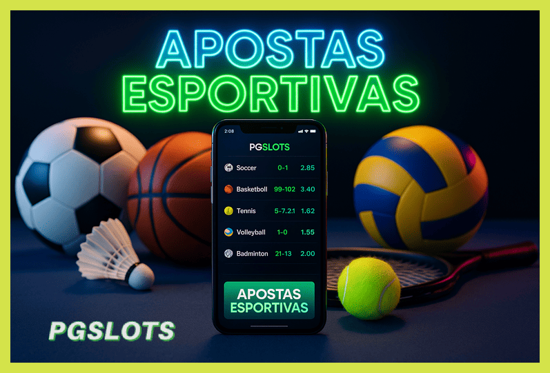 Apostas esportivas no cassino online PGSLOTS